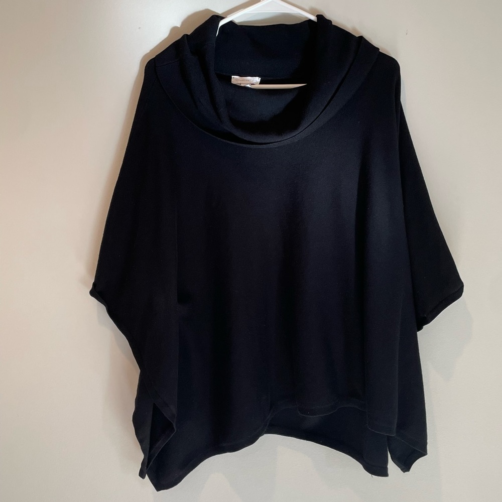 Macy’s charter club sweater poncho cape